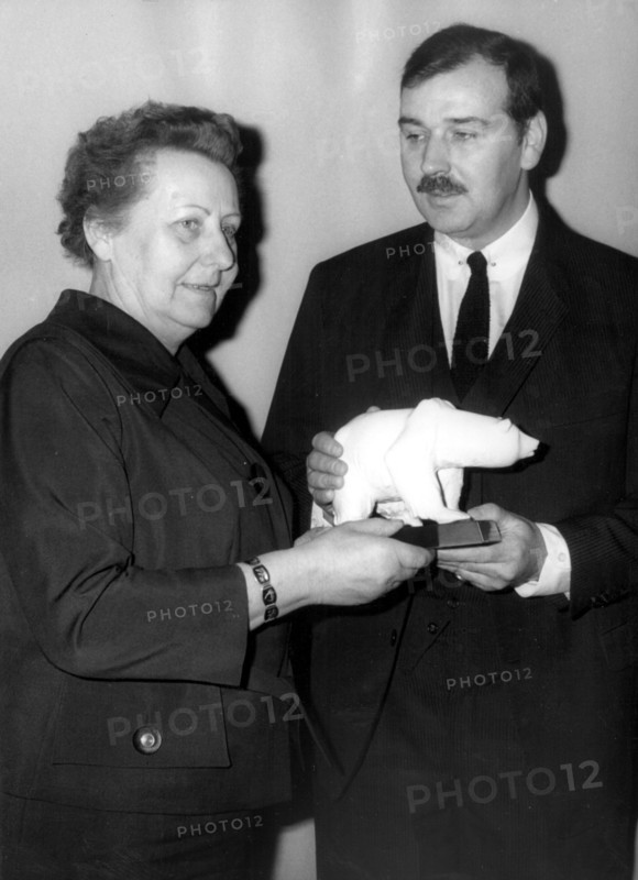 Ella KAY and Bernhard WICKI in Berlin, 1960