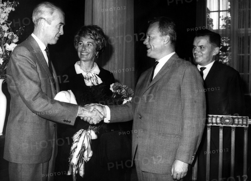Willy BRANDT and James STEWART, June 1962