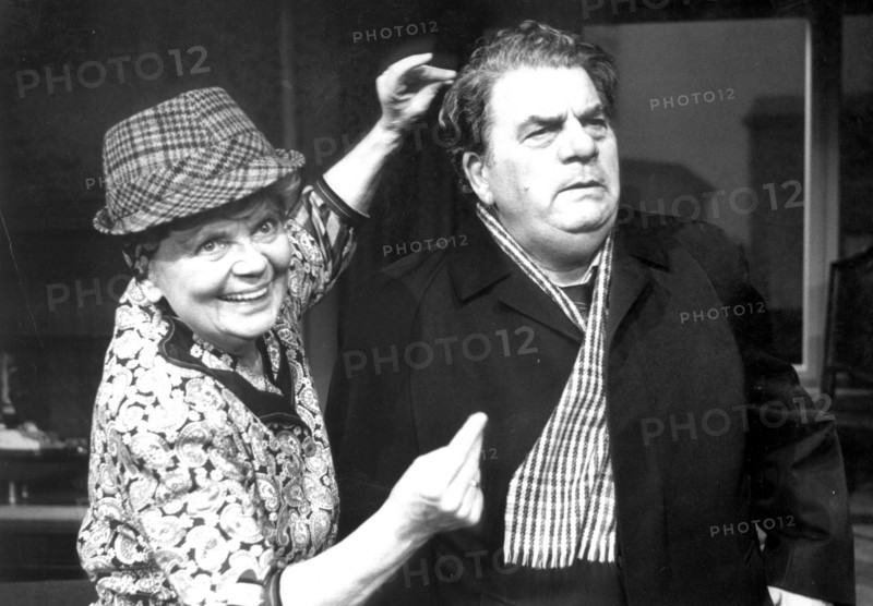 Heidi KABEL and Werner RIEPEL in 'Frau Pieper lives dangerously', 1975