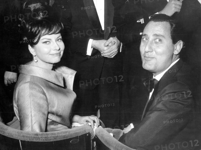 Prinzessin Soraya mit Alberto SORDI