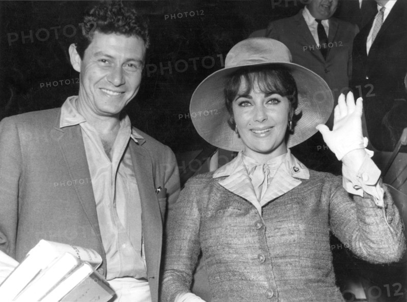 Elizabeth TAYLOR and Eddie FISHER in Rome