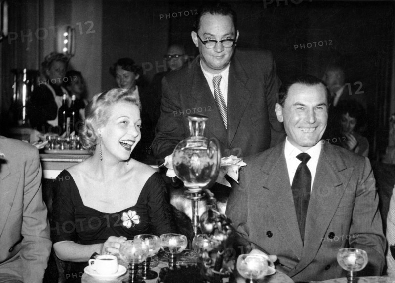 Martha EGGERTH, Jan KIEPURA in Vienna 1954