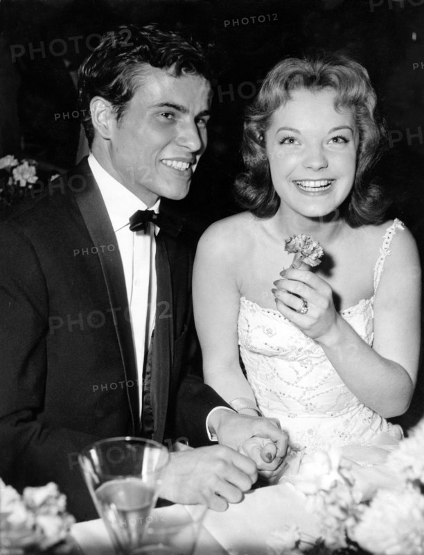 Horst BUCHHOLZ and Romy SCHNEIDER, Berlin Film Ball 1957