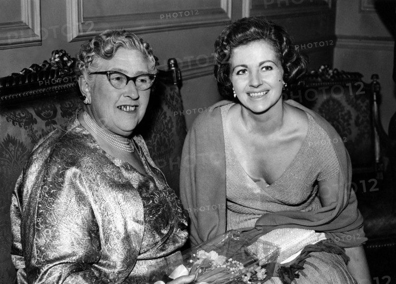 Agatha CHRISTIE and Margaret LOCKWOOD