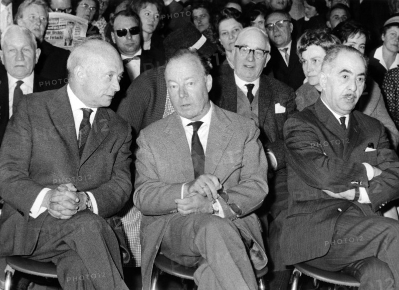 Vera BRÜHNE trial, prominent spectators