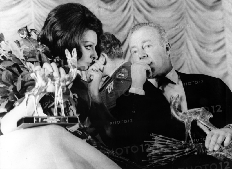 Sofia LOREN, Heinz RÜHMANN Bambi 1964
