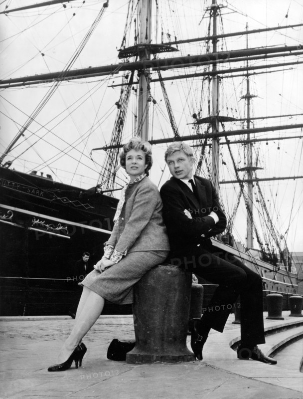 Hardy KRÜGER and Micheline PRESLE, 1964