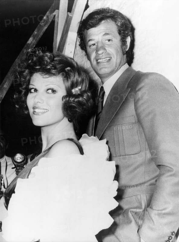 Claudia CARDINALE and Jean-Paul BELMONDO, Nice 1972