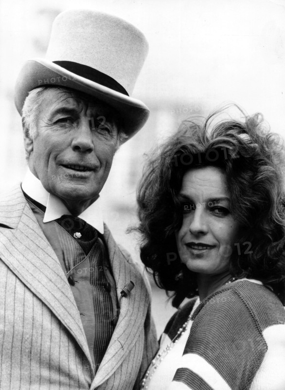Johannes HEESTERS with his daughter Nicole HEESTERS 1976