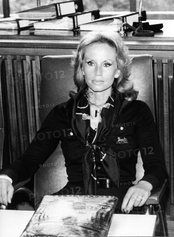 Sabine KNATHS, trial against Ingrid van Bergen, Munich 1977