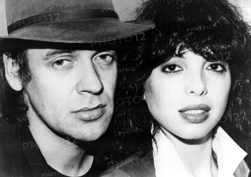 Udo LINDENBERG and Helen SCHNEIDER during a tour of Germany, 1980