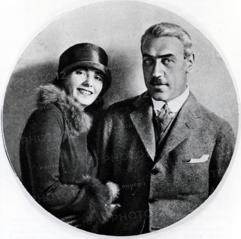 Mauritz STILLER and Greta GARBO