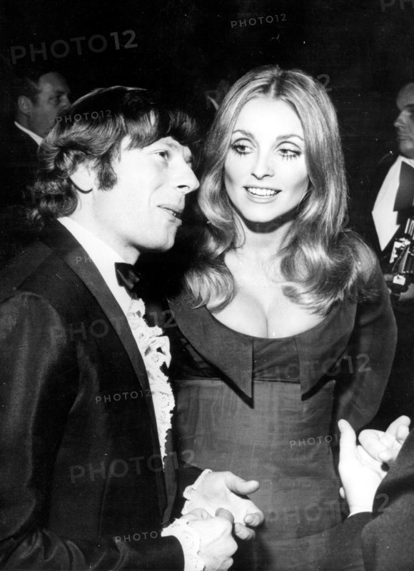 Roman POLANSKI and Sharon TATE at a party