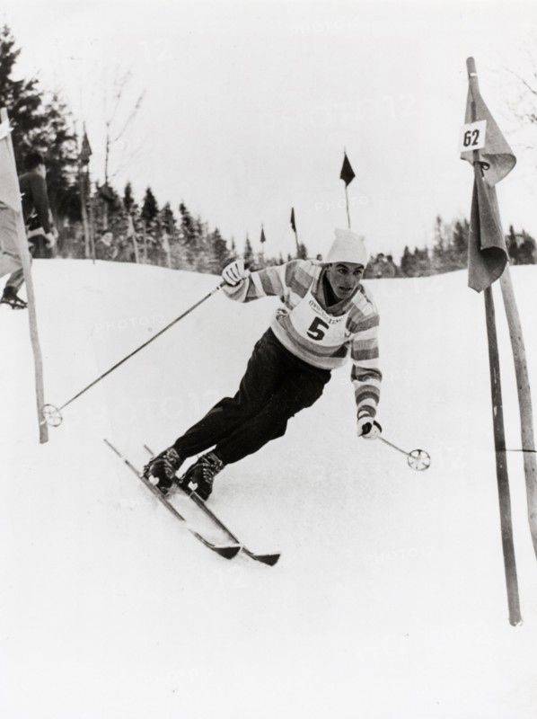 Toni SAILER on a descent
