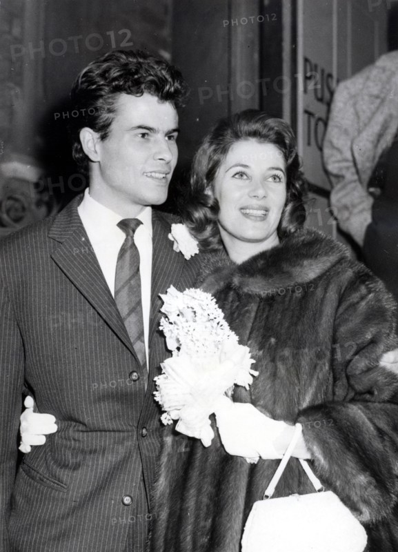 Wedding of Horst BUCHHOLZ and Myriam BRU, 1958