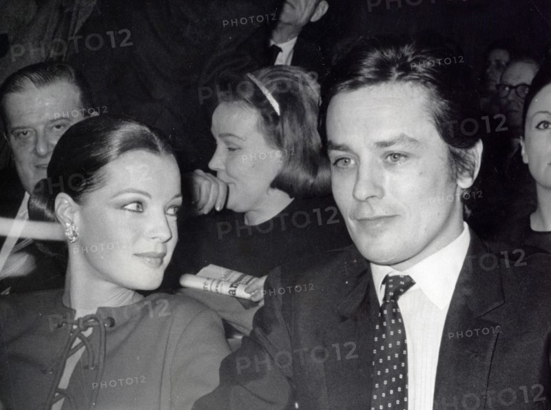 Romy SCHNEIDER and Alain DELON, 1969