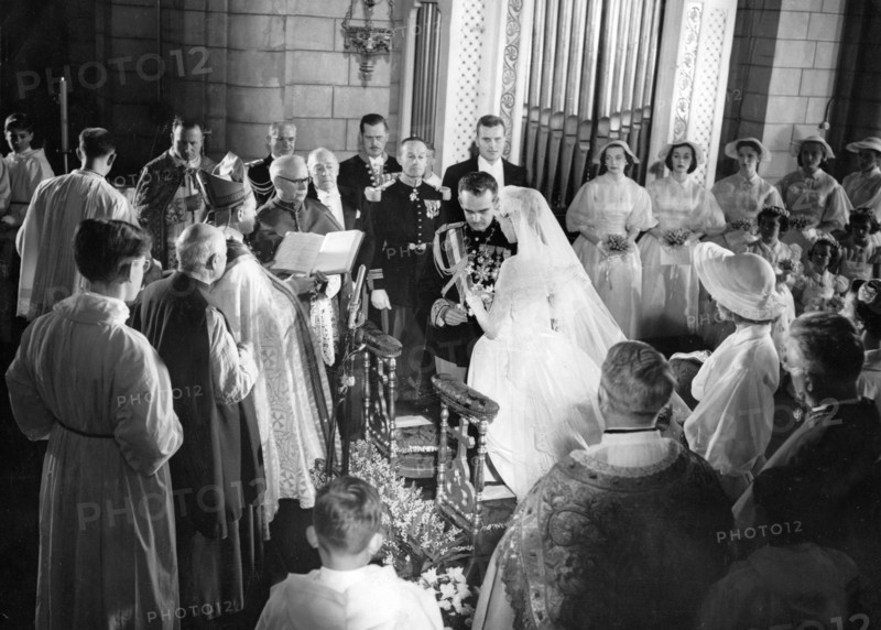 Wedding of Prince RAINIER III. and Grace KELLY of Monaco, 1956