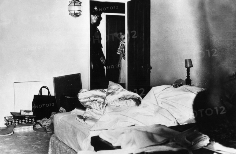 Bedroom where Marilyn MONROE died