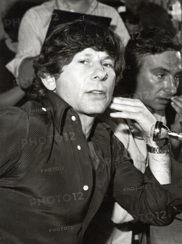 Roman POLANSKI during a press conference, Cannes