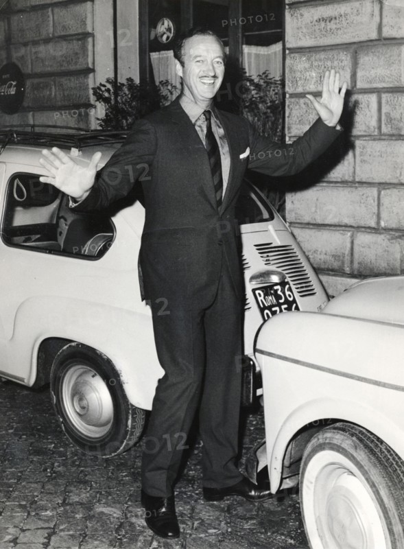 David NIVEN in Rome