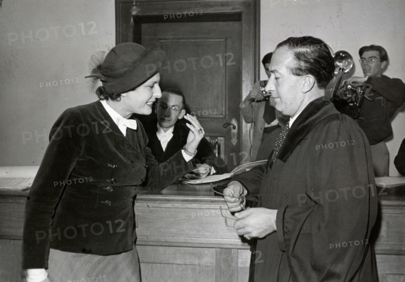 Leni RIEFENSTAHL and Dr. Alexander BEIER
