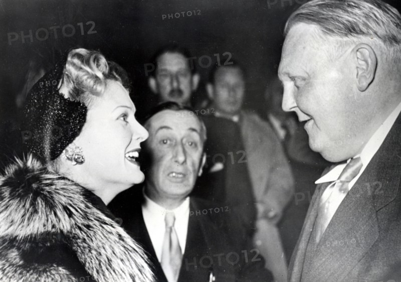 Marika RÖKK and Ludwig ERHARD, 1950