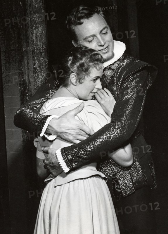 Inge KONRADI and Will QUADFLIEG in 'Egmont' 1956