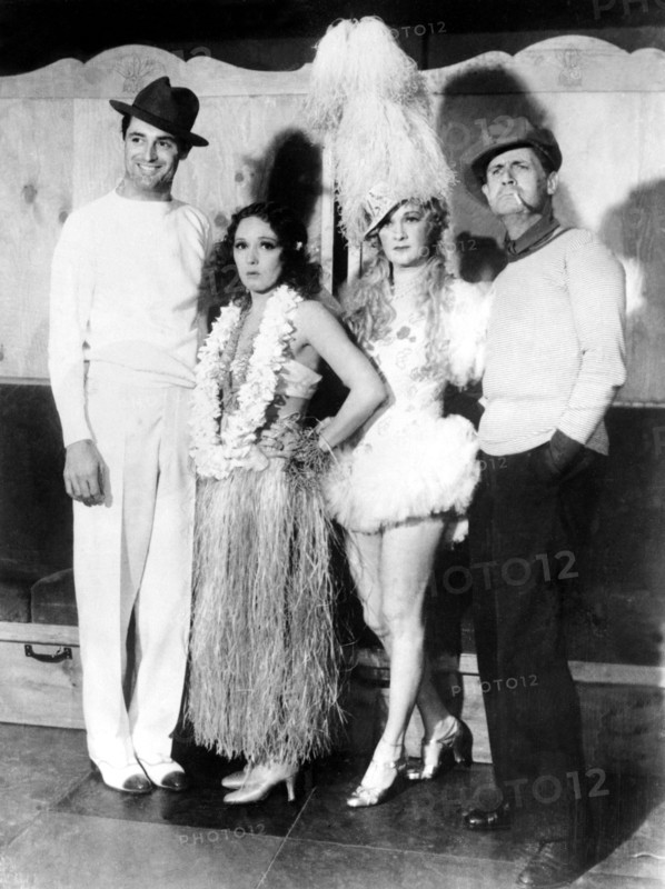 Movie stars in costume at a costume party in Hollywood in 1933