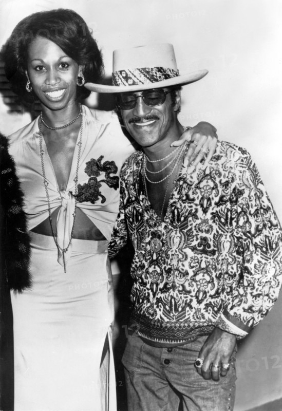 Sammy DAVIS Jr. with wife Altovise, 1960s