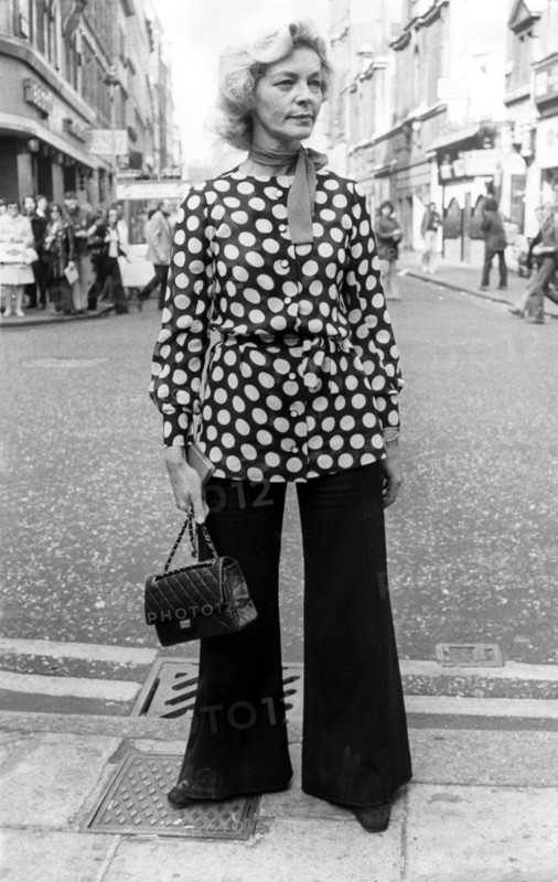 Lauren BACALL, London 1972