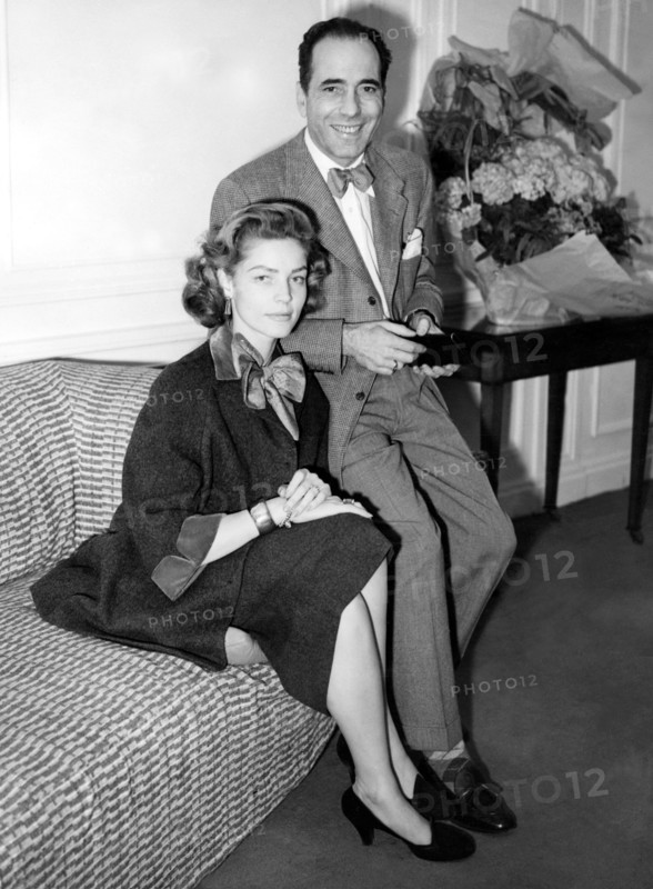 Lauren BACALL and Humphrey BOGART, London 1951