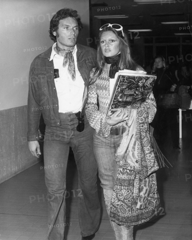 Christian KALT and Brigitte BARDOT, 1972