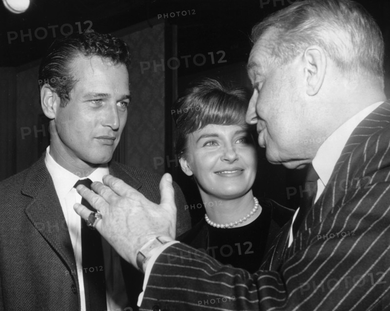 Paul NEWMAN, Joanne WOODWARD and Maurice CHEVALIER