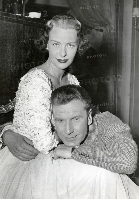 Ilse WERNER and Hermann LENSCHAU in 'Europe and the Bull' 1952