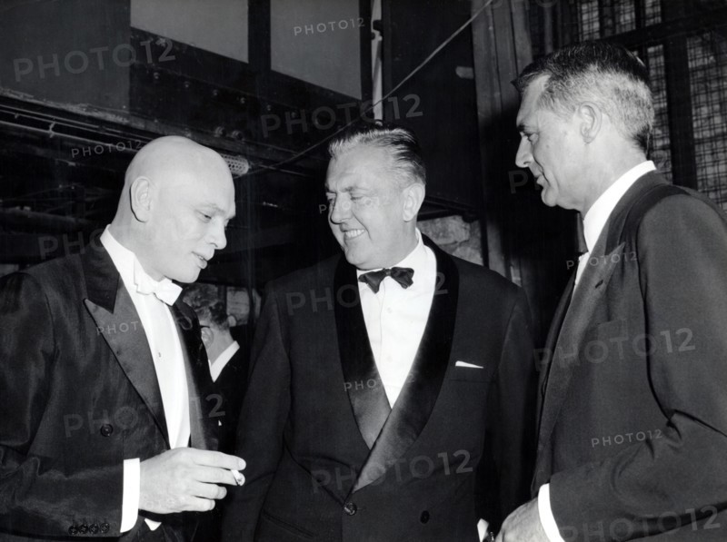 Yul BRYNNER, Jaques TATI, Cary GRANT, 1959