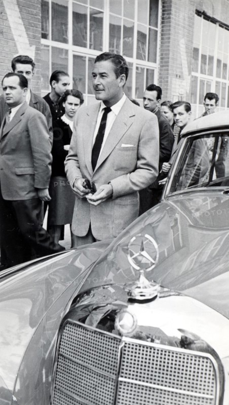 Errol FLYNN in Stuttgart 1953