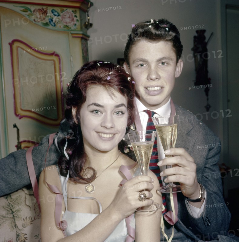 Vera TSCHEKHOWA and Peter KRAUS