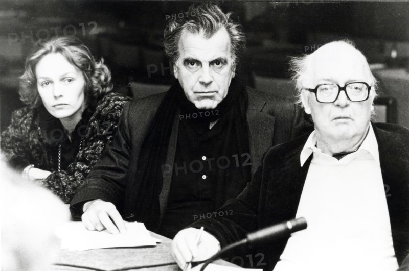 Natalya ANDREJCHENKO, Maximilian SCHELL and Friedrich DÜRRENMATT, undated