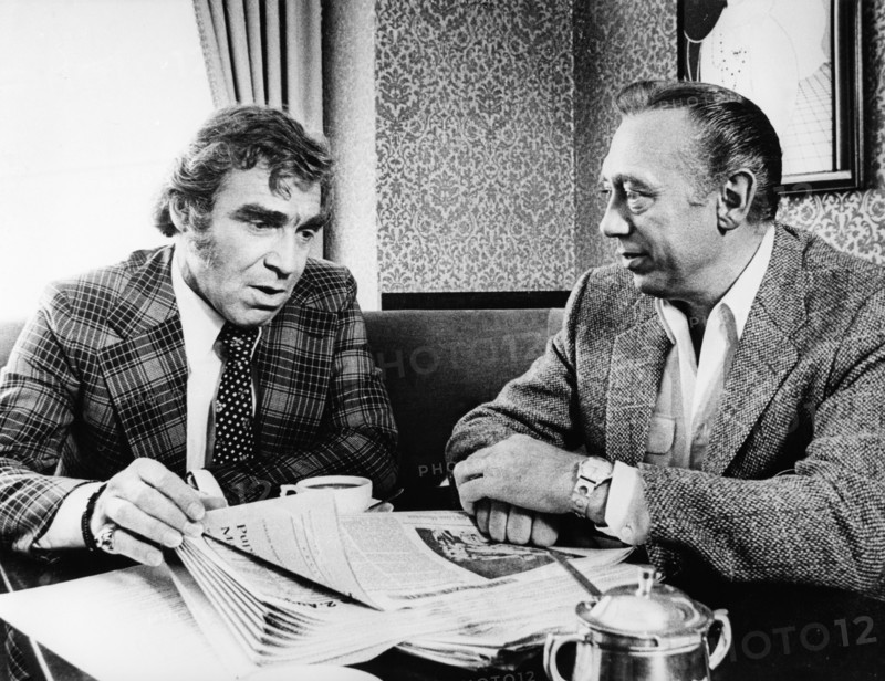 Jürgen GOSLAR and Horst TAPPERT in 'Derrick', 1976