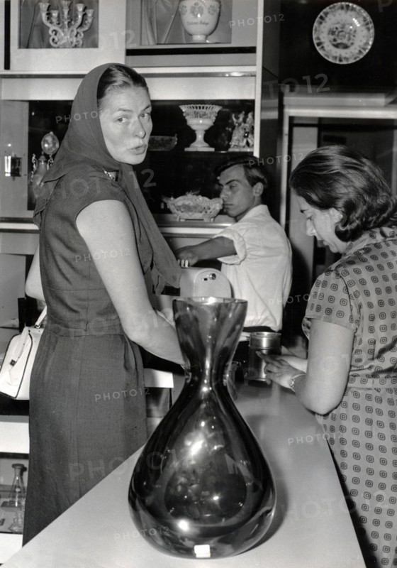 Ingrid BERGMAN in Rome 1963