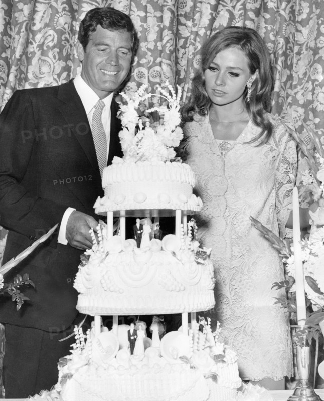 Paul HUBSCHMID and Eva RENZI, wedding in Las Vegas 1967