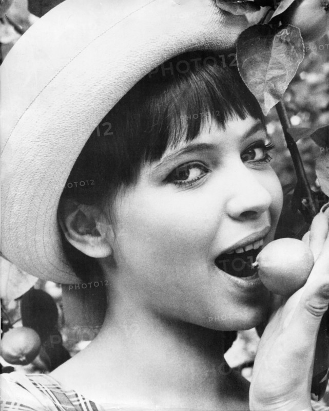 Anna KARINA, portrait undated