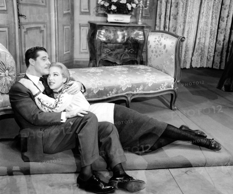 Don AMECHE and Hildegard KNEF in 'Silk Stockings'