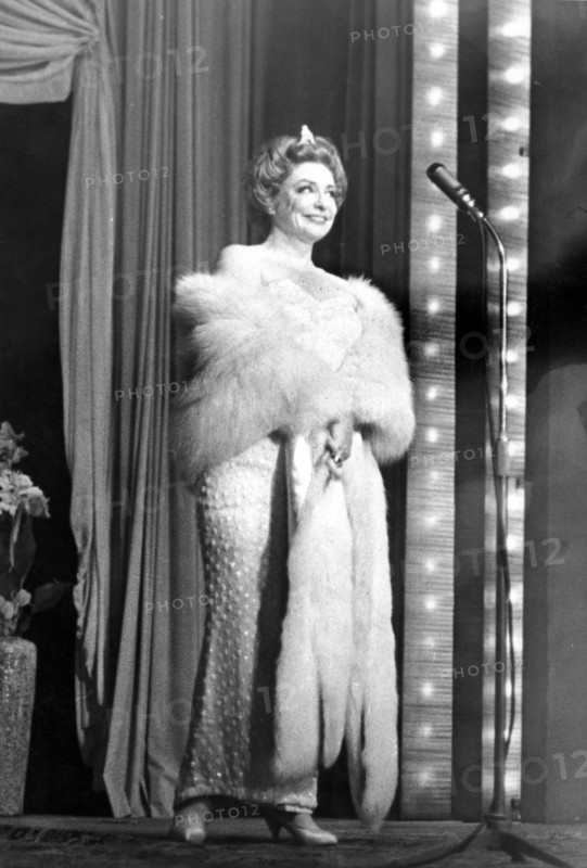 Zarah LEANDER in Cologne, 1959