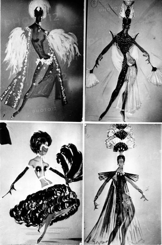 Josephine BAKER costume designs