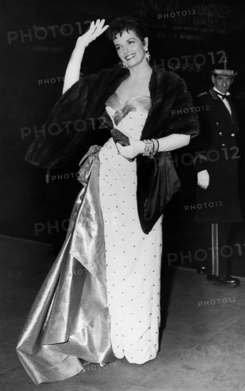 Jane RUSSELL at the Royal Film Performance, London