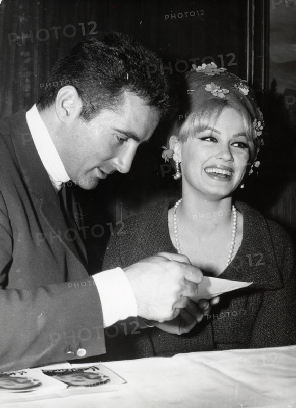 Freddy QUINN and Mamie VAN DOREN, Munich 1964