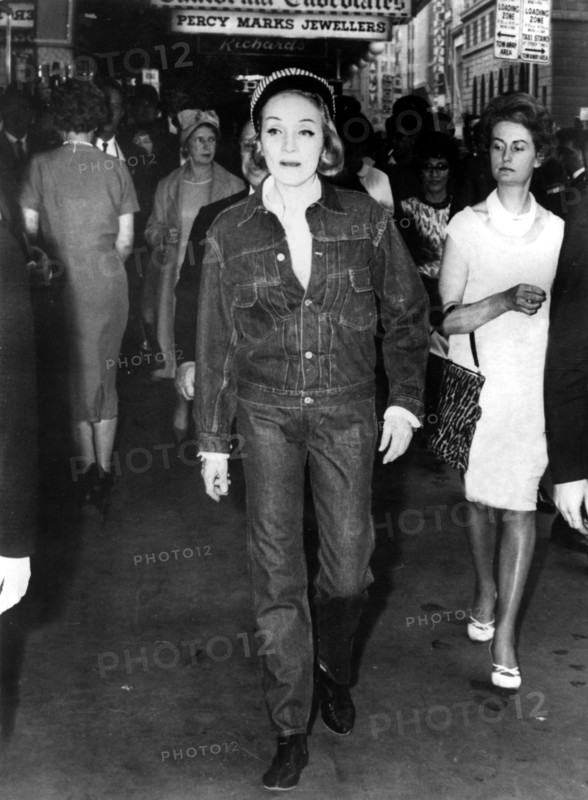 Marlene DIETRICH in Sydney, 1963