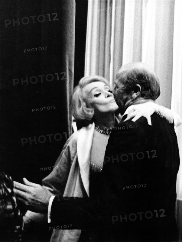 Marlene DIETRICH and Matt BUSBY, 1965