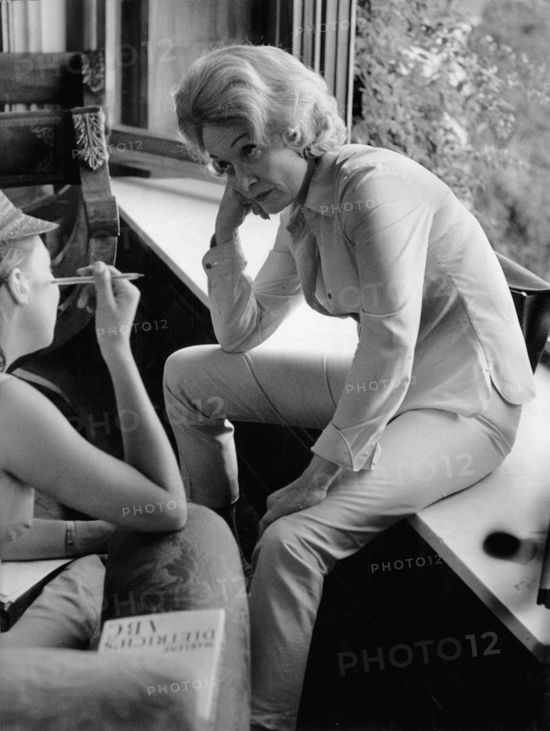 Marlene DIETRICH in an interview